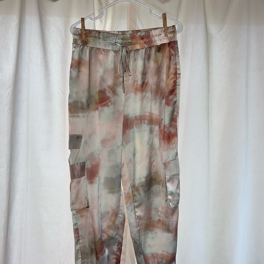 Guess Brown Tan Cargo Pants Relaxed Fit